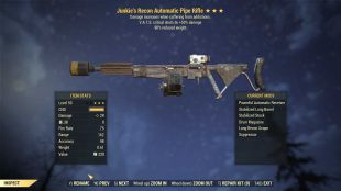 Junkie's Pipe (+50% critical damage, 90% reduced weight) - image
