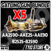 GATLING GUN BUNDLE X5 (AA2590 - AAE25 - AAE90 - B2525 - B2590) - image