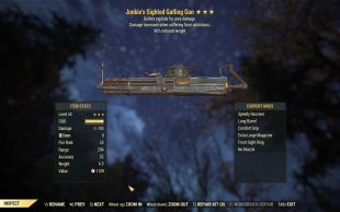 Junkie's Explosive Gatling Gun (90% reduced weight) - image