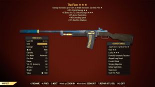 Juggernaut's The Fixer (+50% Critical Damage, +15 Bonus VATS Critical Charge) - image