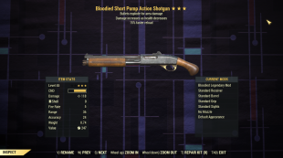 Bloodied Explosive Pump Action Shotgun 15% Faster Reload - image