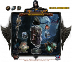 ⚜️ Witch Starter Bundle ⚜️ Req. Level: 6 + Lesser Jeweller's + Gems ⚜️ Best Seller! -(leveling pack) - image