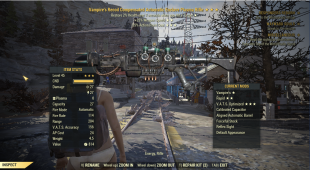 Vampire's +25% Weapon Speed -25% Less Vats Cost Enclave Plasma Rifle - image