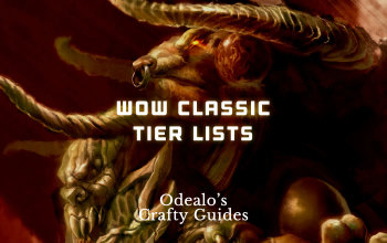 stout omgivet Imponerende WoW Classic DPS, Leveling, Classes, Professions Tier Lists - Odealo