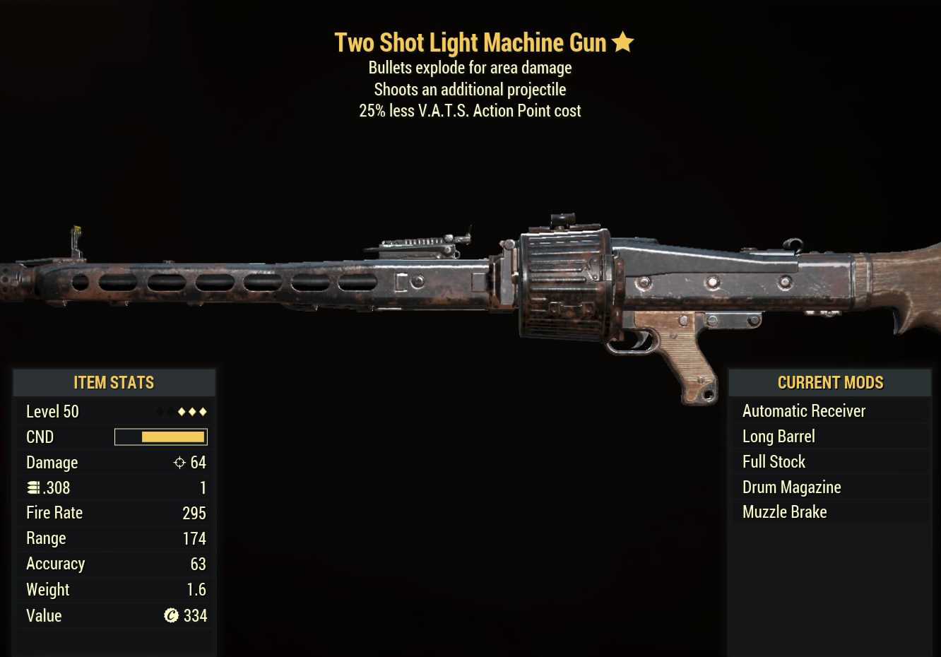 Fallout 4 light machine gun фото 85