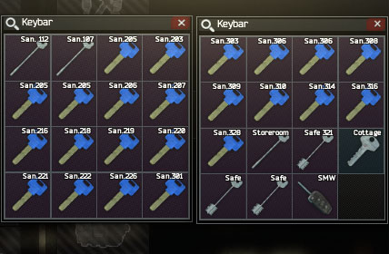 Full Shoreline set - 42 keys + 3 keybars (all Shoreline keys ...