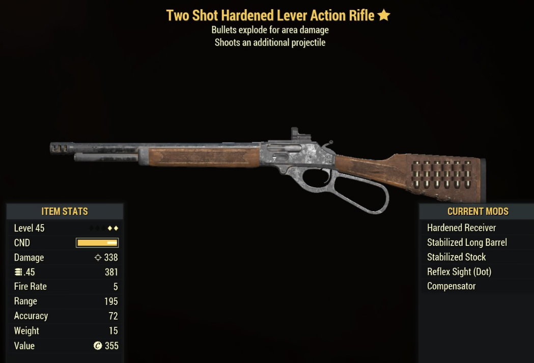 Two shots перевод. Lever Action Rifle Fallout 4. Fallout New Vegas мод Lever Action Rifle. Fallout 76 Lever Action Rifle. Фоллаут 4 Lever Action Rifle.