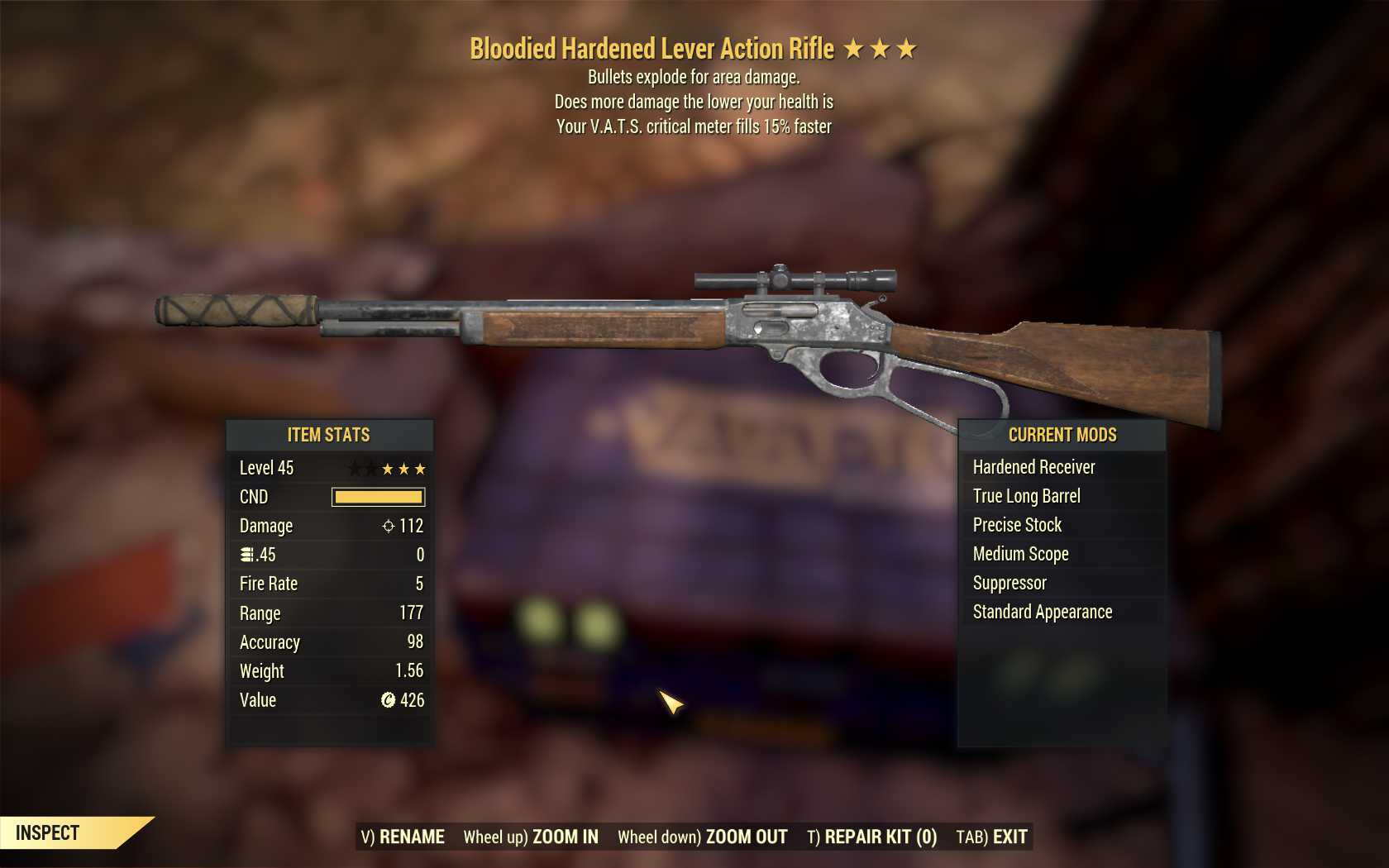 Fallout 4 lever action rifle reload fix фото 25