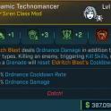 ⭐[META ROLL] L60 TECHNOMANCER (ORDNANCE COOLDOWN RATE) - SEE IMAGE FOR STATS⭐