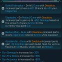 All Perks Daedalus enhancement [bullet fabricator, accelerator, stockpiller, backup plan]