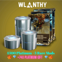 [PC/PSN/XBOX]  4300 Platinum + + 3 Rare - No Need Login lnformation