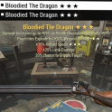 ( Unbreakable ) Bloodied Dragon Explosive 15% Faster Reload 2x Set ( Super Rare ) Legacy