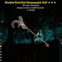 Bloodied Sheepsquatch Staff (40% faster swing speed/+1 Strength)
