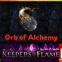 ☯️  Orb of Alchemy ⭐ POE 1 ⭐ Keepers of the Flame Softcore ⭐ Instant Delivery
