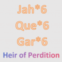 S12- Heir of Perdition Runes-6*(Jah +Que +Gar)