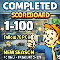 [PC] Seasonal score board 1-100 max out fast [in 2 hours]