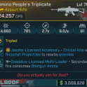 [LVL70] Triplicate [jakobs crit, shotgun ammo] (Vladof Assault Rifle)