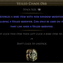 Veiled Chaos Orb