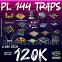 Fortnite STW Traps 120k PL 144  [ Delivery to PSN/XBOX/PC ]