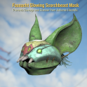 Fasnacht glowing Scorch Beast mask