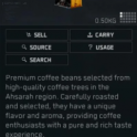 Premium coffee beans Raid Delivery