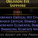 CRIT DEADEYE RANGER MONK JEWEL 10 CRIT CHANCE 12 CRIT BONUS 10 ELE DMG 10 CRIT FROM AILMENTS