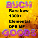 Rare bow 6L 1300+ Elemental DPS  - Sentinel BuchGoods