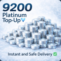 Instant 9200 Platinum Top-Up ✅ No Need Login lnformation  PC–XBOX–PSN