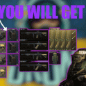 PVP/PVE PACK Slick, Mutant M4A1/Mk47, Exfil Helmet, and Accessories for Tarkov