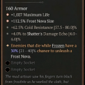 2GA Iceheart Brais (30/40) *1027 Maximum Life* *112.5% Frost Nova Size* 62.5% cold res 4% shatterer'