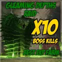 [PC]Gleaming Depths RAID x10 | Stage 5: Ultracite Terror | One run takes seconds | ( snake runs )