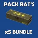 [PS] x5 Pack Rat's Legendary Mod 5in1 Bundle