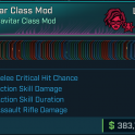 [Modded] All Skills Harlowe class mod (Gravitar class mod)