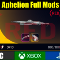 Aphelion +Top Mods (Kinetic/Horizontal) Full durability 130] [PC/PS/XBOX]