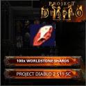100x Worldstone Shard PD2 Project Diablo 2 SC