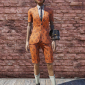 Jack o'lantern suit Short [apparel]