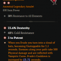 SEASON 10 2 GA SPIRITBORN AMULET GA +3 POTENT GA 23.6% DEXTERITY