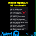 [Mischief Night Autumn 2025] NEW x16 All Plans Bundle [Scorpion Plushie Backpack/Bat Plushie/Jack]