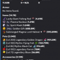 ⚡PROFILE | 31.5B NETWORTH | 11.5B COINS PURSE (29.5B UNSOULBOUND) - Read Description