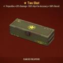 Two Shot Legendary Mod (+1 Projectiles +75% Damage)