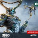[PC] 3990 platinum - Hildryn Prime Access - HAVEN pack - 90 day Resource booster & Affinity boostr
