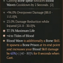 2GA Indira's Memory (65/80) *4 Tides of Blood* *37.5% Maximum Life* 23% damage reduction 94% overpow