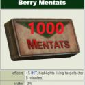 Berry Mentats (+5 Intelligence) x1000 [Aid]