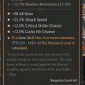 4GA MOTHER'S EMBRACE / Core Skill Refund Ring - +12% Crit / +22% AS