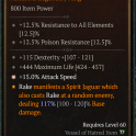 Legendary Ring 1GA - GA Attack Speed + dexterity - random one stat
