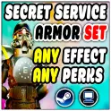 Secret service set /Any gold bullion armor set [No acc share] [Fast]