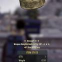 Wedding Ring Legendary +1STR/WeaponWeightsReduced20%/+5%Accuracy with Guns FO76 Apparel Ring