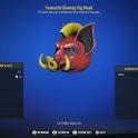 Fasnacht Glowing Pig Mask