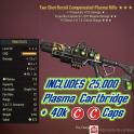 [XBOX] Two Shot Explosive Plasma Rifle ( TSE15 - TSE 15 ) + 40,000 Caps + 25,000 plasma Cartbridge