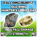 [ STR FallDMG] Old Ring / Hunter's Long Coat (+2 Strength / -100% Fall Damage)